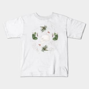 Vintage bones and botany Kids T-Shirt